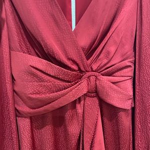 Forever New Lilian Balloon Sleeve Midi 
